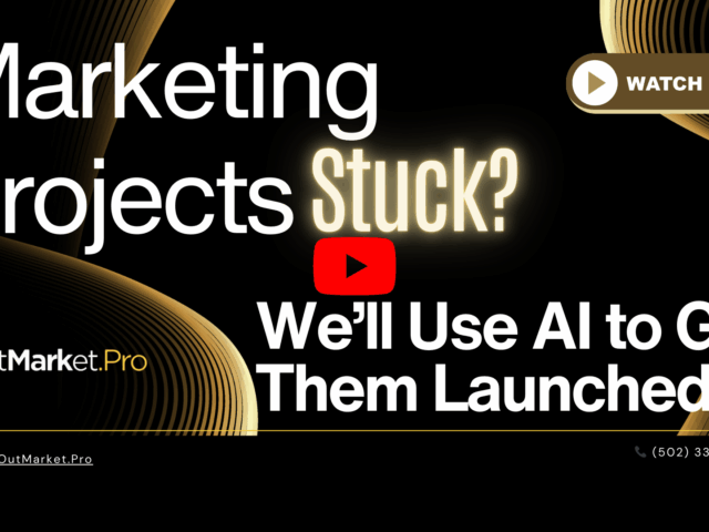 Let Us Use AI To Unstick Your Marketing Projects